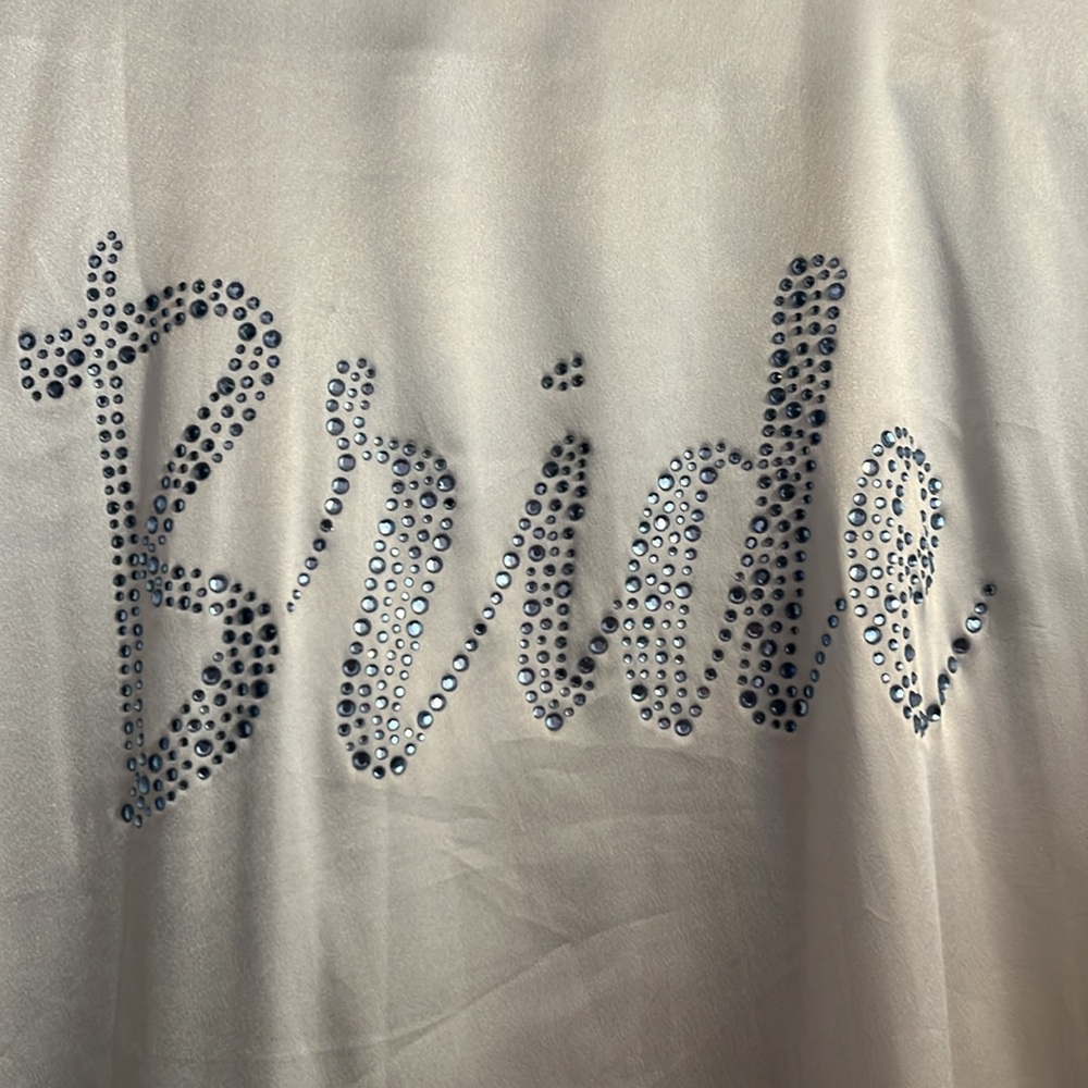 Victoria Secret White Robe BRIDE